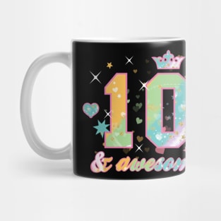 10th Birthday 10 & Awesome Girls Mug